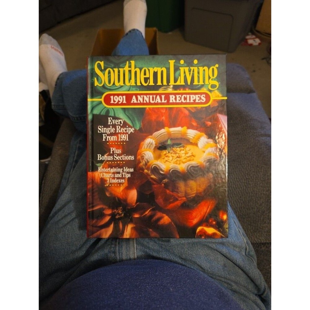 Southern Living Annual Recipes, 1991 Hardcover Southern Living Ed